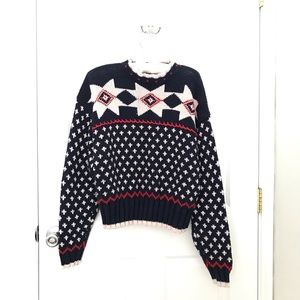 Vintage ski sweater